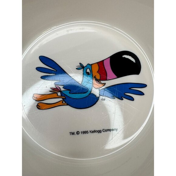 Kelloggs Toucan Sam 1995 Collectors Cereal Bowl - Picture 2 of 4